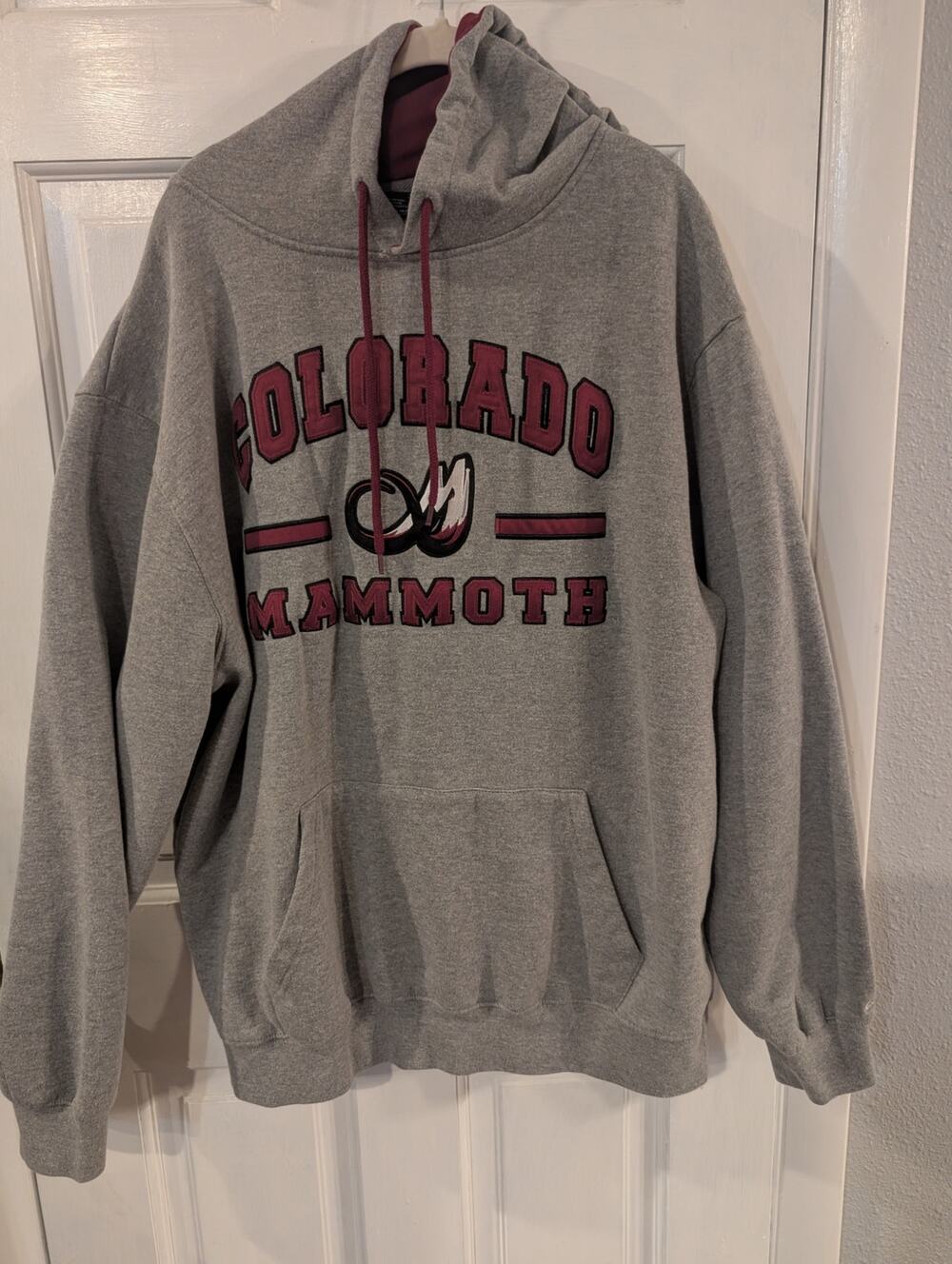 Colorado Mammoth Hooded Sweatshirt Extra Large